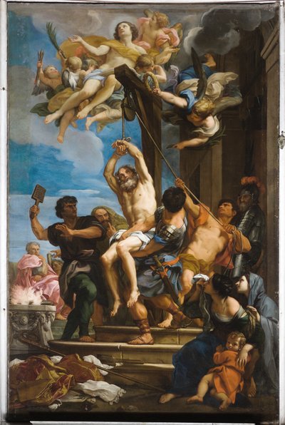 Martelaarschap van St. Blaise, circa 1680 door Carlo Maratta