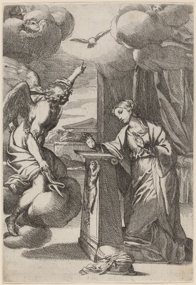 De Annunciatie door Carlo Maratta