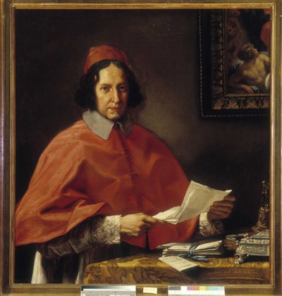 Portret van Kardinaal Alderano Cybo door Carlo Maratta or Maratti