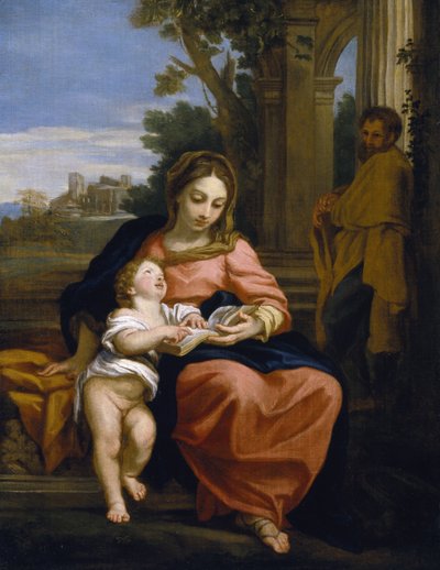 De Heilige Familie, ca. 1700-15 door Carlo Maratta or Maratti