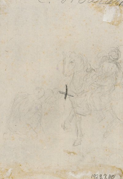 Tekening door Carlo Maratti