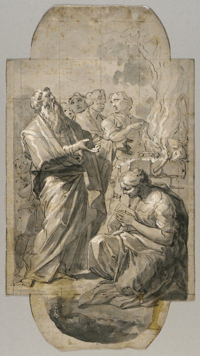 Tekening door Carlo Maratti