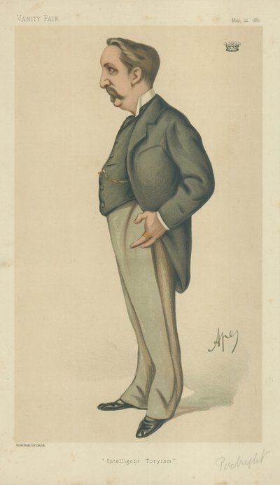 Baron Henry de Worms door Carlo Pellegrini