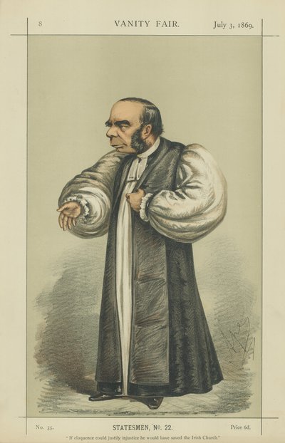 Bisschop van Peterborough (Dr Magee) door Carlo Pellegrini