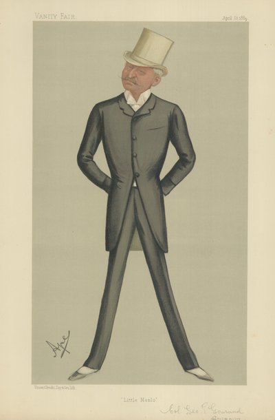 Kolonel George E Gouraud door Carlo Pellegrini