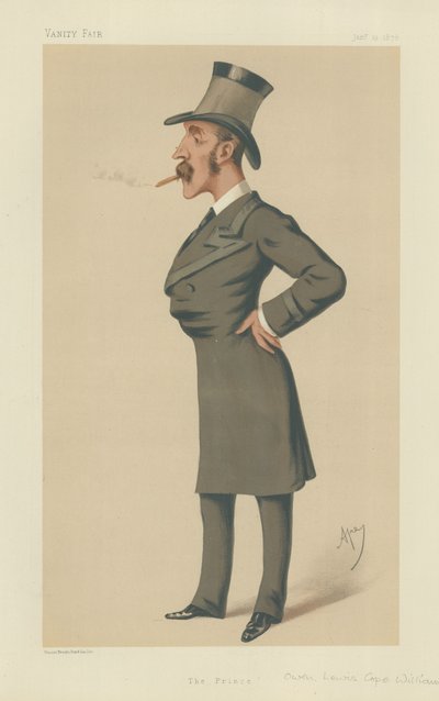 Kolonel Owen Lewis Cope Williams door Carlo Pellegrini