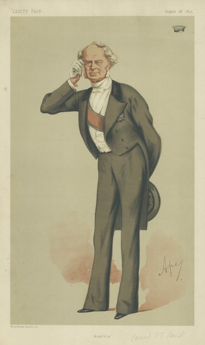 Graaf Beust door Carlo Pellegrini