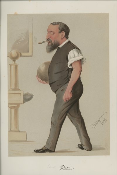 Graaf Gleichen (Prins Victor van Hohenlohe-Langenburg) door Carlo Pellegrini
