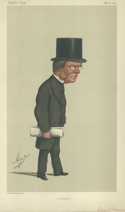 Dr. Lyon Playfair door Carlo Pellegrini