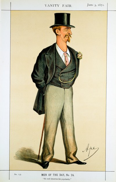 Eyre Massey Shaw, Britse brandweerman door Carlo Pellegrini