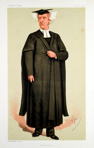 Henry George Liddell, Britse geleerde, 1875 door Carlo Pellegrini