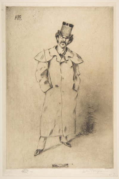James McNeill Whistler, 19e eeuw door Carlo Pellegrini