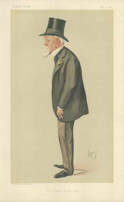 Majoor De Eerwaarde Augustus George Frederick Jocelyn door Carlo Pellegrini