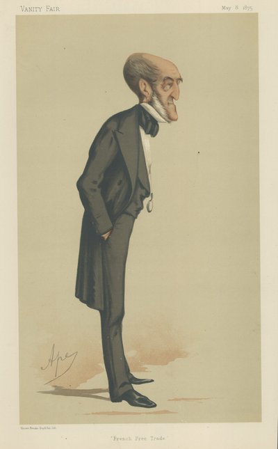 Monsieur Michel Chevalier door Carlo Pellegrini