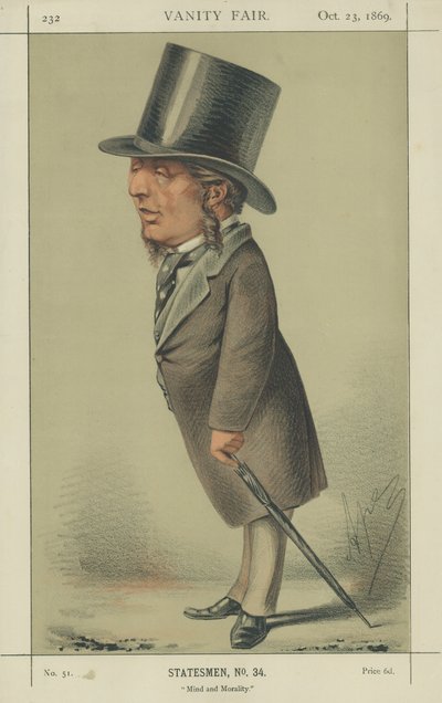 Mr Acton Smee Ayrton door Carlo Pellegrini