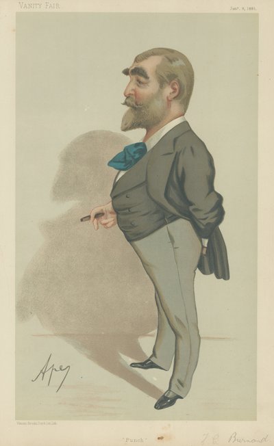 Mr Francis Burnard door Carlo Pellegrini