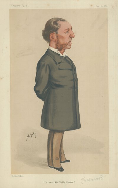 Mr Frederick Greenwood door Carlo Pellegrini