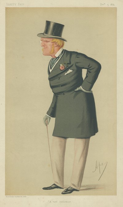 Mr Henry Chaplin door Carlo Pellegrini