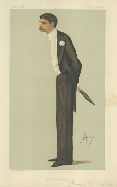 Mr. Henry John Brinsley Manners door Carlo Pellegrini