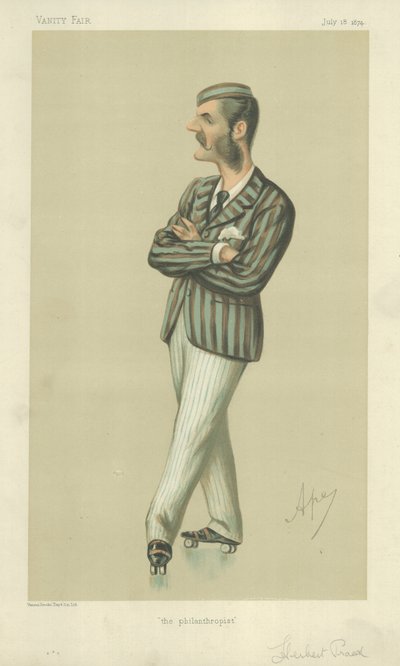 Mr Herbert Praed door Carlo Pellegrini