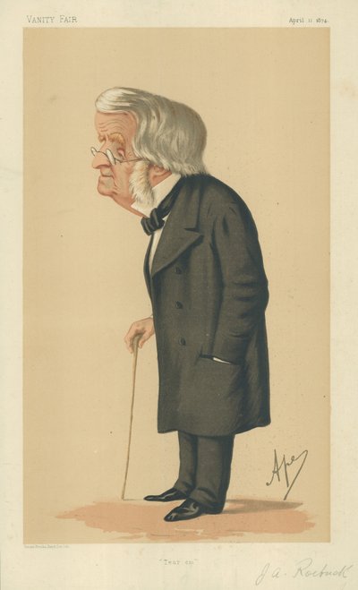 De heer John Arthur Roebuck door Carlo Pellegrini