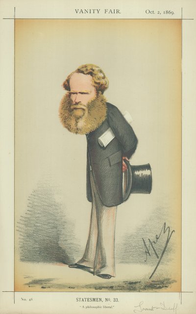 Mr. M.E. Grant-Duff door Carlo Pellegrini