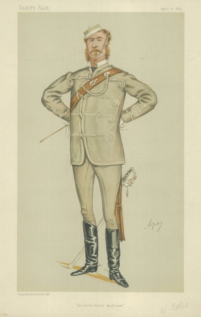 Mr. Robert W. Eddis door Carlo Pellegrini