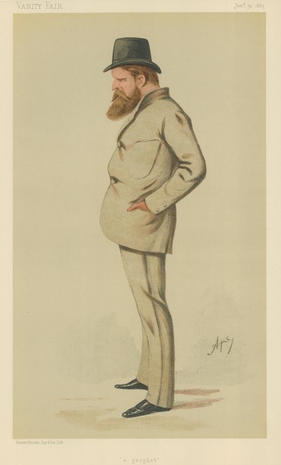 Mr Wilfrid Scawen Blunt door Carlo Pellegrini