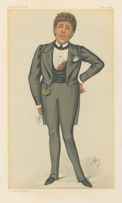 Oscar, Oscar Wilde (Vanity Fair serie) door Carlo Pellegrini