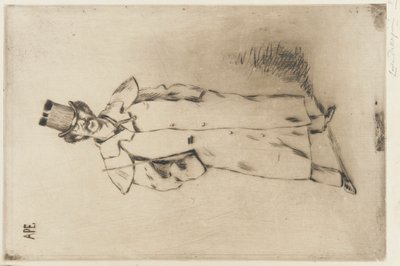 Portret van Whistler door Carlo Pellegrini