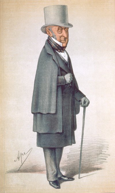 Roderick Impey Murchison, Schotse geoloog, 1870 door Carlo Pellegrini