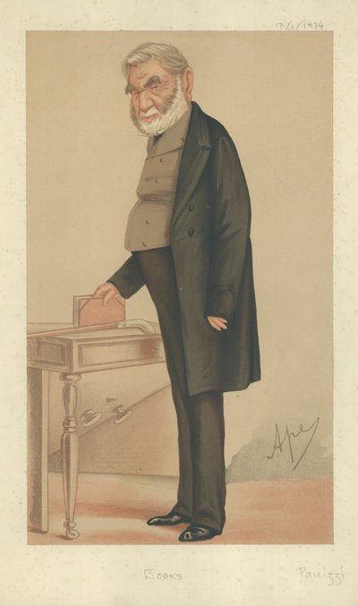 Sir Anthony Panizzi door Carlo Pellegrini