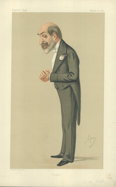 Sir Arthur Helps door Carlo Pellegrini