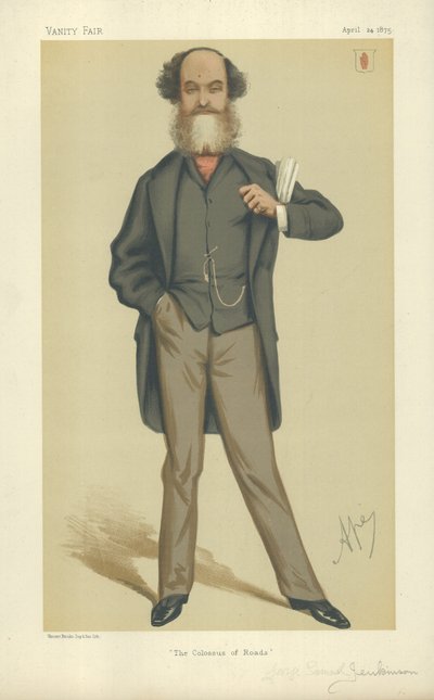 Sir George Samuel Jenkinson door Carlo Pellegrini