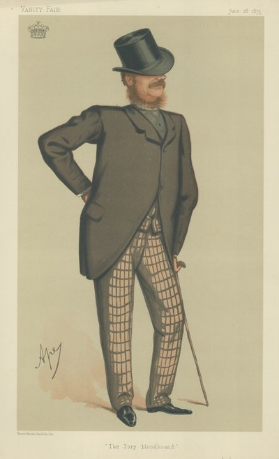 De Graaf van Abergavenny door Carlo Pellegrini