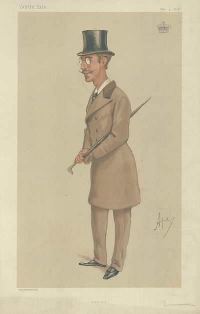 De graaf van Dunraven en Mount-Earl door Carlo Pellegrini