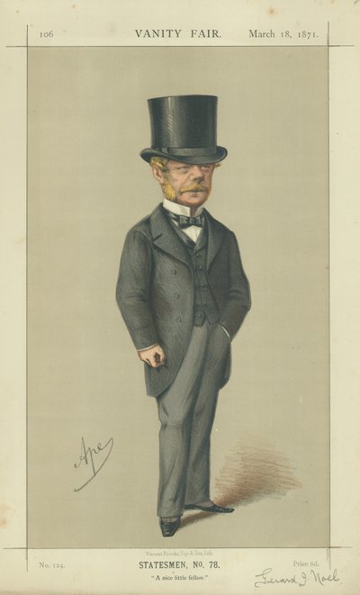 De Eerwaarde Gerard James Noel door Carlo Pellegrini