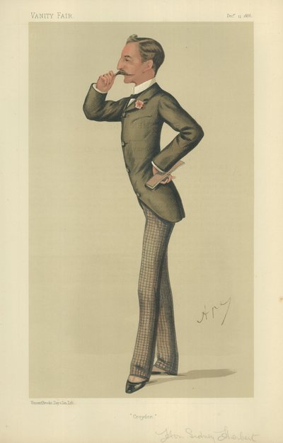 De Hon Sidney Herbert door Carlo Pellegrini