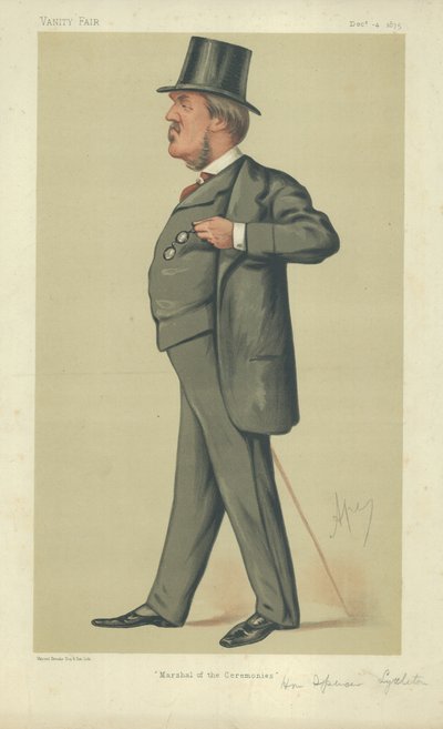 De Hon Spencer Lyttelton door Carlo Pellegrini