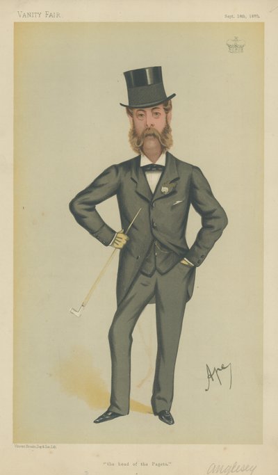 De Markies van Anglesey door Carlo Pellegrini