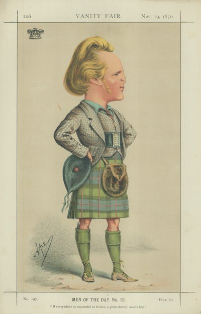 De Markies van Lorn door Carlo Pellegrini