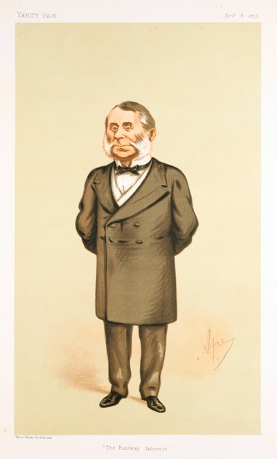 Het Spoorwegbelang, 1875 door Carlo Pellegrini