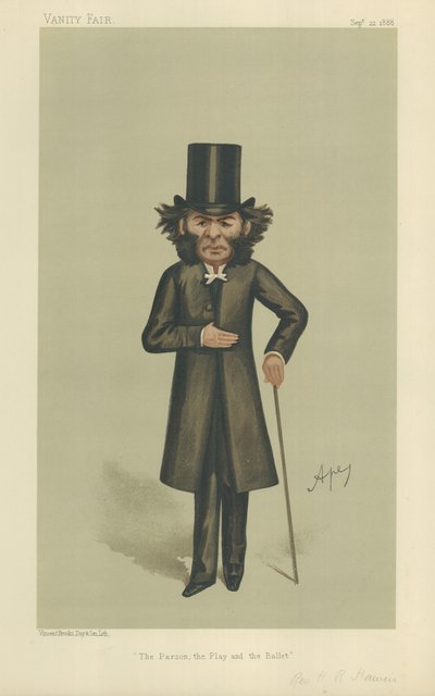 De Eerwaarde Hugh Reginald Howeis door Carlo Pellegrini
