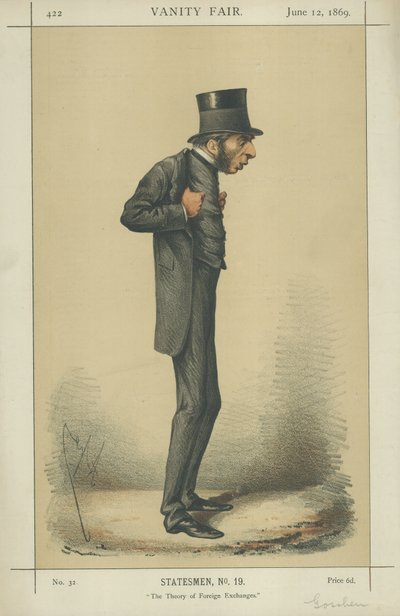 De Right Hon G J Goschen door Carlo Pellegrini