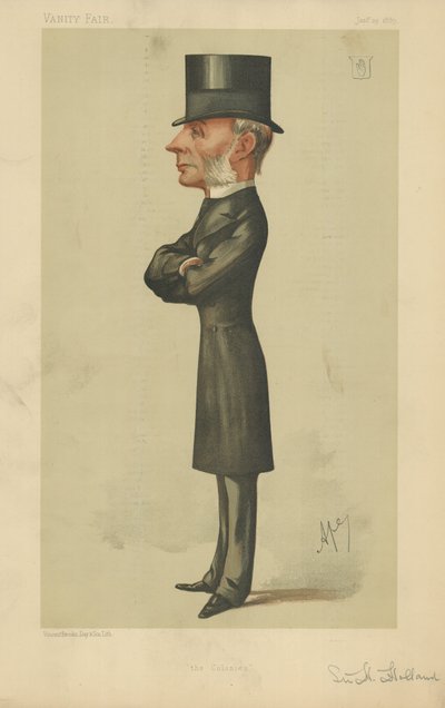 De Zeer Eerwaarde Sir Henry Thurstan Holland door Carlo Pellegrini