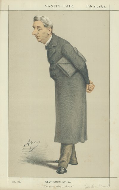 De Zeer Eerwaarde William Monsell door Carlo Pellegrini