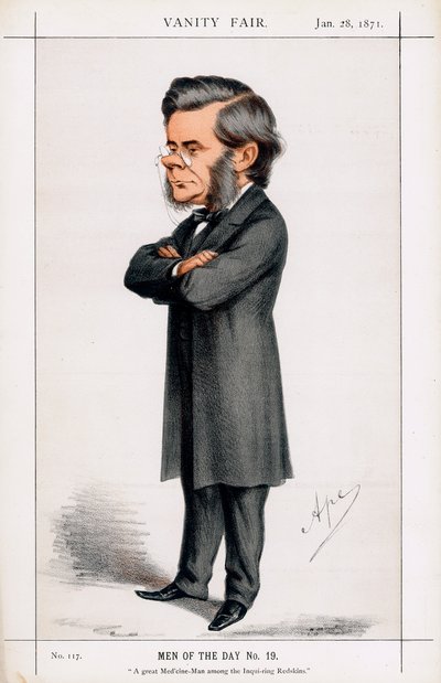 Thomas Henry Huxley, Britse bioloog door Carlo Pellegrini