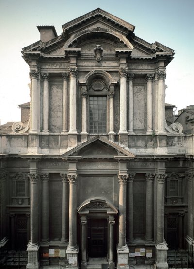 Gevel van de Kerk door Carlo Rainaldi