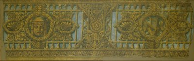 Ontwerp voor de doos van het Alexandrinsky Theater in Sint-Petersburg, 1826-1829 door Carlo Rossi