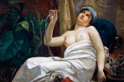Opium roken door Carlo Sara